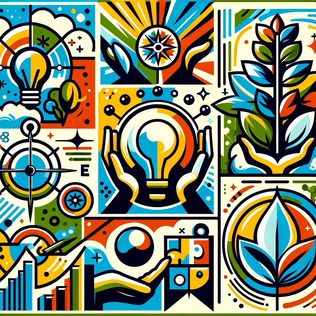 Personal mastery collage style