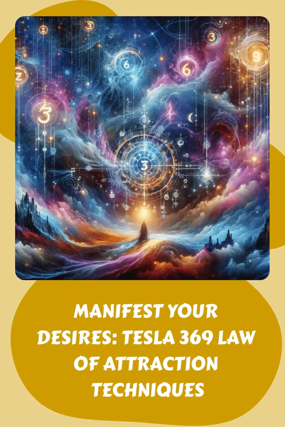 Manifest your desires using Tesla's 369 Law of Attraction techniques.