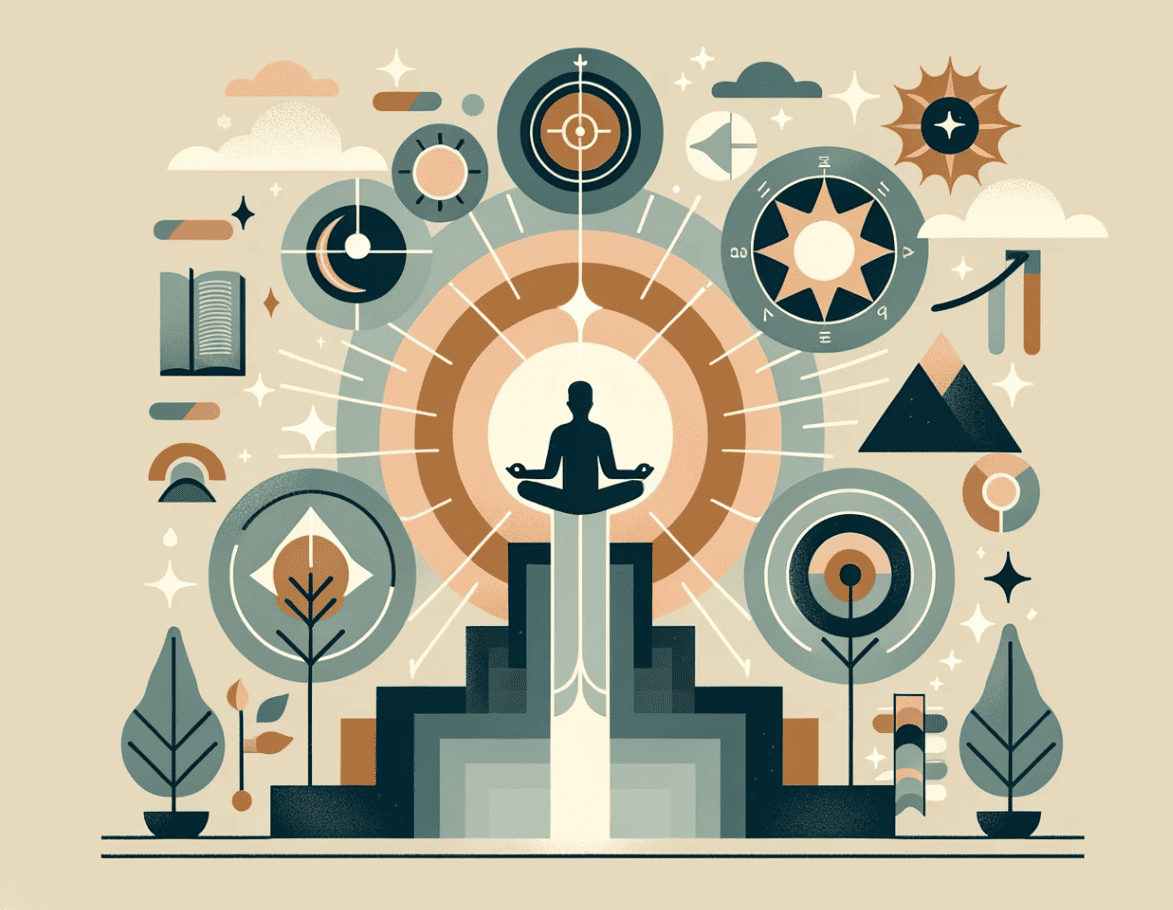 spiritual life coaching concept