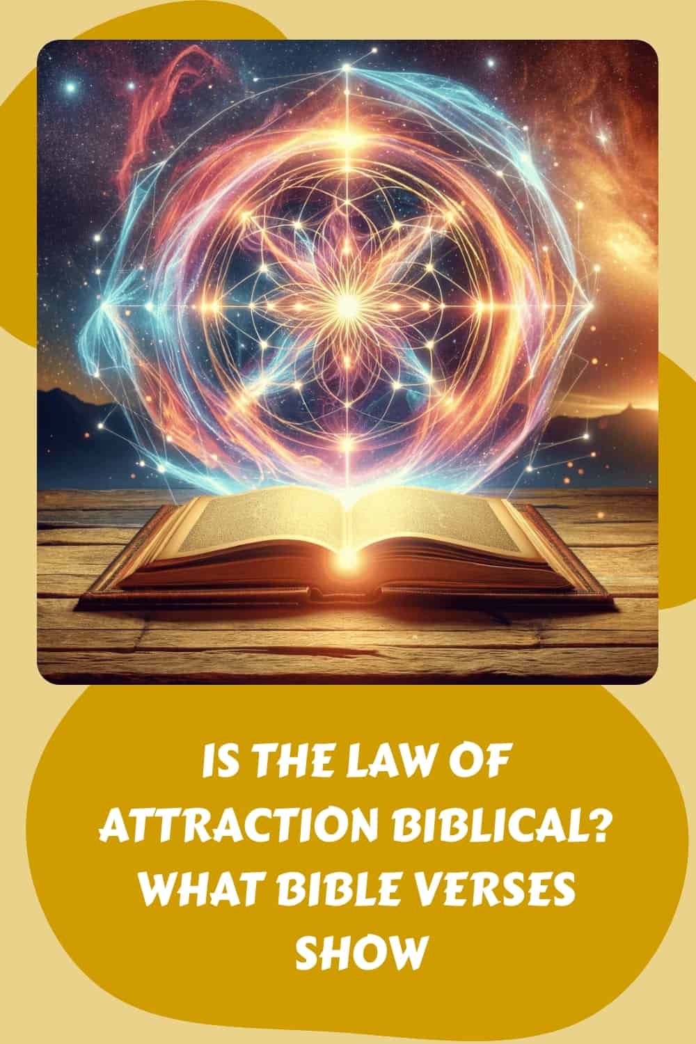 Is the law of attraction biblical? What Bible verses show its relevance?