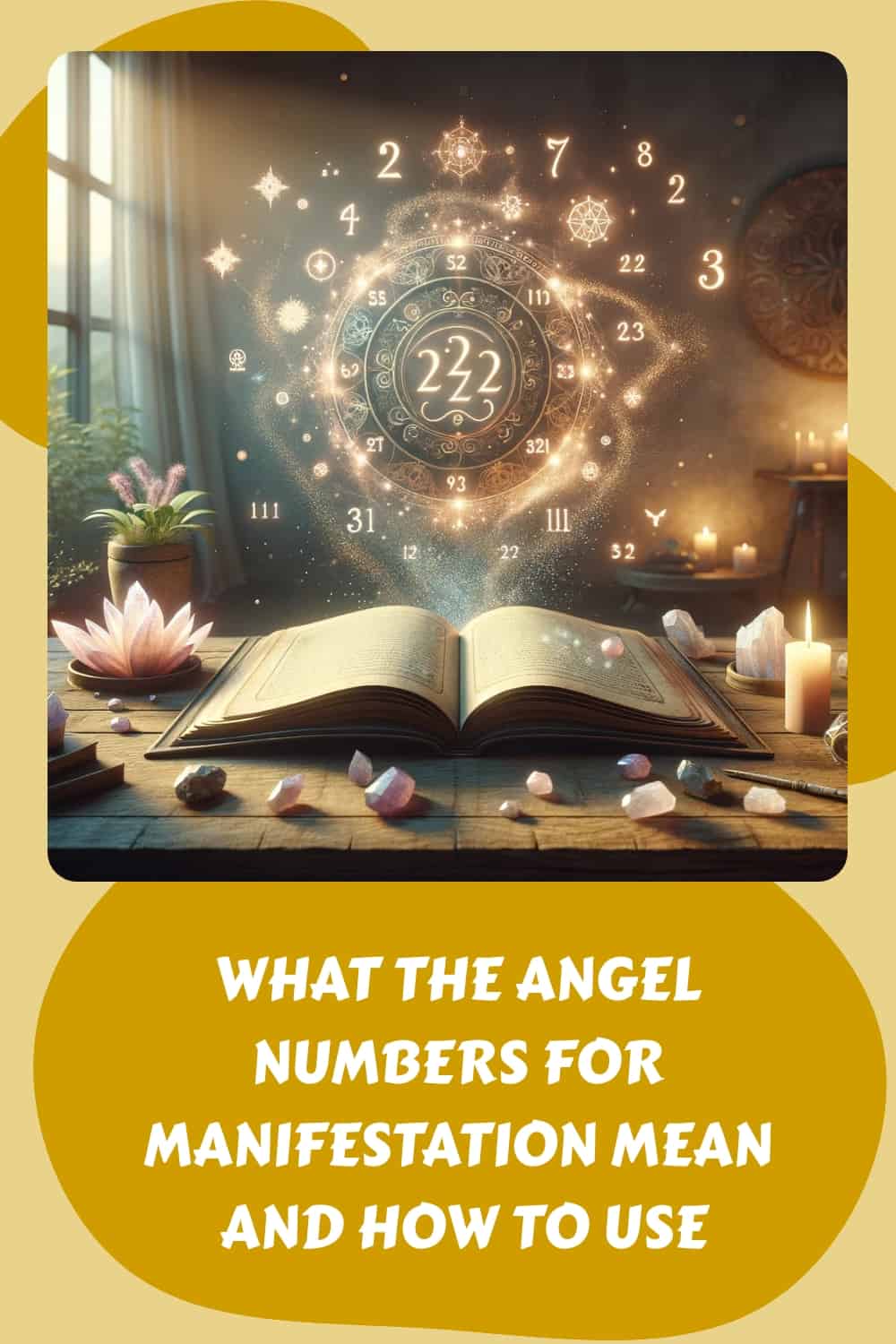 A mesmerizing book showcasing powerful symbols for manifestation.