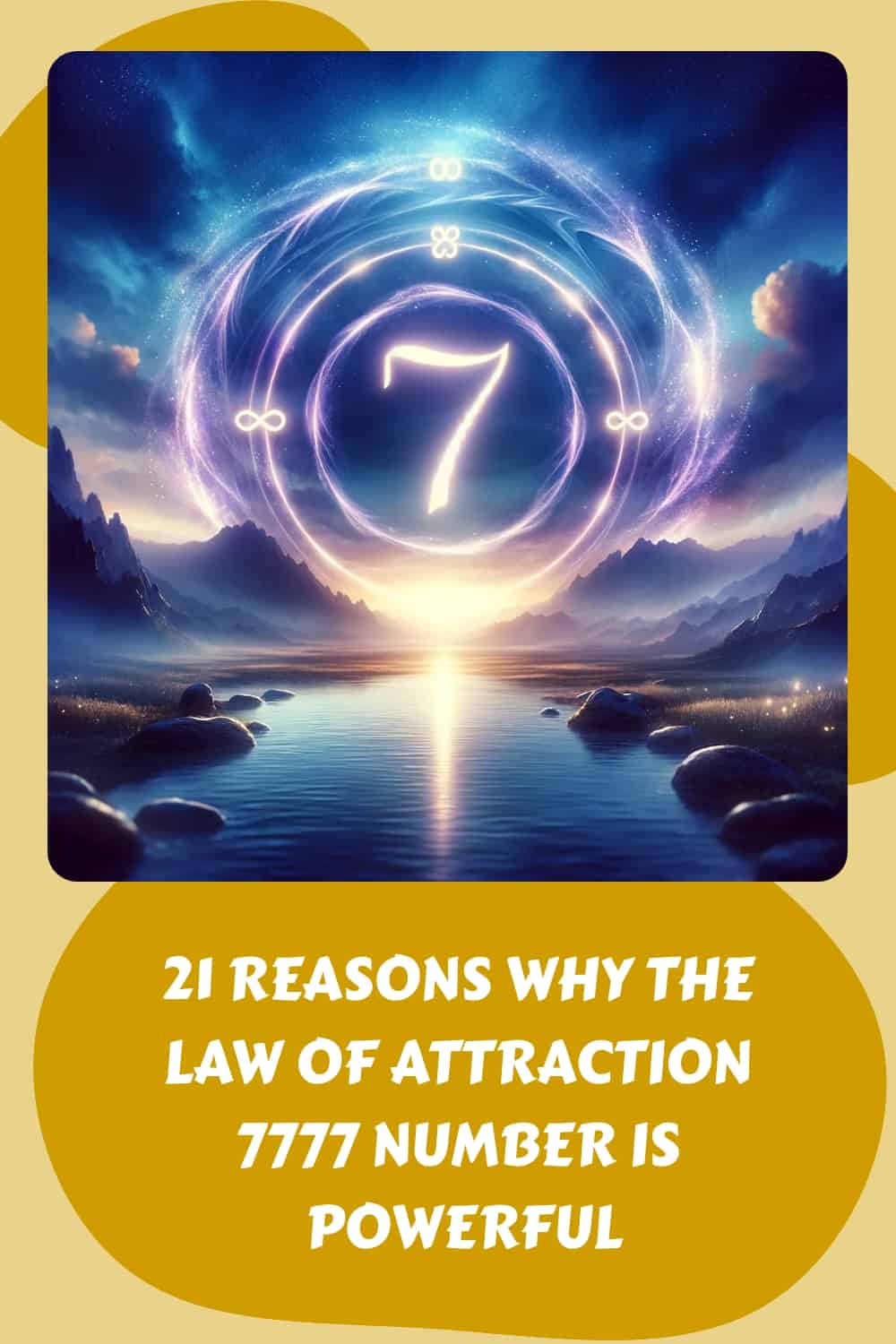 A screenshot of a phone showcasing the law of attraction.